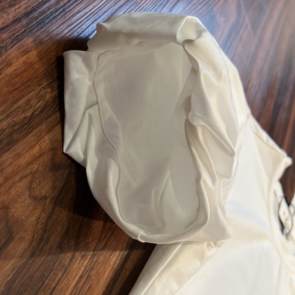 Milly Monica Jersey Poplin Combo Tee - Picture 10 of 14